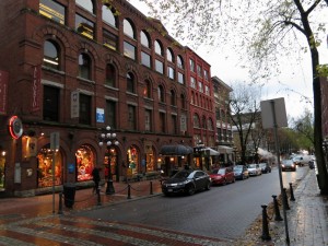 Old Brick Warehouses in Gastown, Vancouver, Canada Old Brick Warehouses in Gastown, Vancouver, Canada