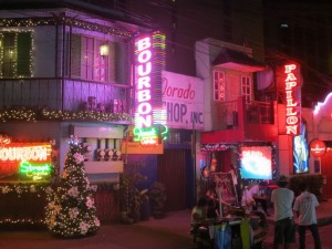 Red-light district in Manila, Philippines Red-light district in Manila, Philippines