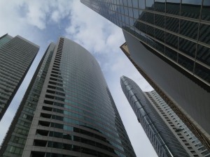 Shiny glass World of Makati, Philippines Shiny glass World of Makati, Philippines