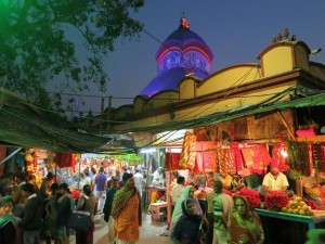 Kalighat Temple in Kolkata at Night Kalighat Temple in Kolkata at Night