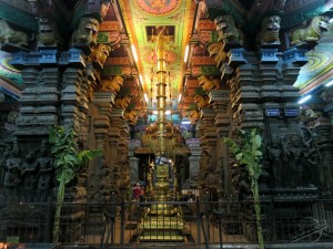 Interior of Meenakshi Temple in Madurai, India Interior of Meenakshi Temple in Madurai, India