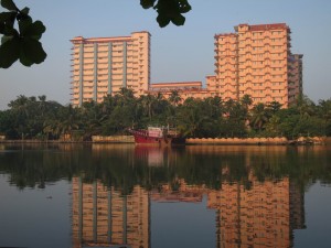 Pink High-Rise Ashram of Amritapuri Pink High-Rise Ashram of Amritapuri