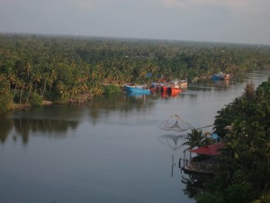 Beauty of the Backwaters in Amritapuri Beauty of the Backwaters in Amritapuri