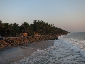 Beach Sunset with Amma, Amritapuri Beach Sunset with Amma, Amritapuri