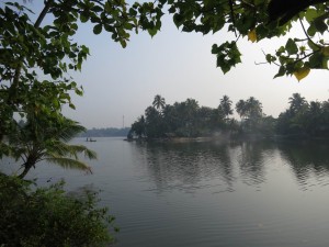 Amritapuri Backwaters in Kerala, India Amritapuri Backwaters in Kerala, India