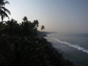 Coast of Odayam Beach in Kerala, India Coast of Odayam Beach in Kerala, India