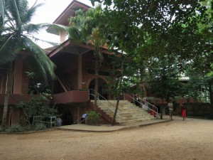 Main Hall of Sivananda Ashram in Kerala Main Hall of Sivananda Ashram in Kerala