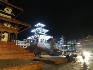 Kathmandu Durbar Square at Night Kathmandu Durbar Square at Night