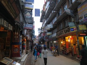 Shops and Agencies in Thamel, Nepal Shops and Agencies in Thamel, Nepal