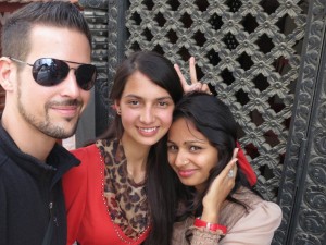 Dennis Kopp and the Nepali Girls in Kathmandu Dennis Kopp and the Nepali Girls in Kathmandu
