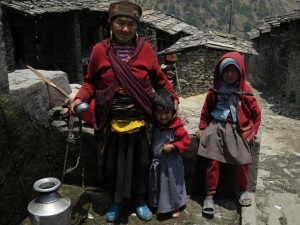 Tamang People fetching Water, Gatlang Tamang People fetching Water, Gatlang