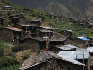 Tamang Stone Village of Thuman, Nepal Tamang Stone Village of Thuman, Nepal