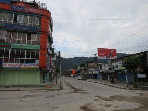Deserted Pokhara early in the Morning Deserted Pokhara early in the Morning