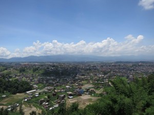 Kathmandu seen from Kopan Monastery Kathmandu seen from Kopan Monastery