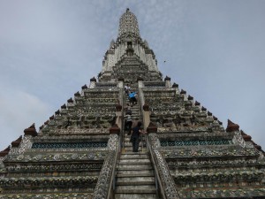 Central Prang of Wat Arun in Bangkok, Thailand Central Prang of Wat Arun in Bangkok, Thailand