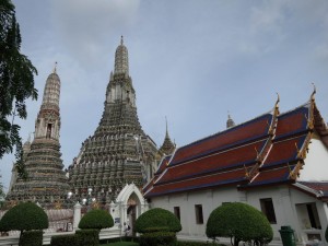 Khymer Style Prang of Wat Arun in Bangkok Khymer Style Prang of Wat Arun in Bangkok