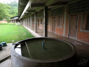 Water Tank for Washing and Shower during Vipassana at Wat Suan Mokkh, Thailand Water Tank for Washing and Shower during Vipassana at Wat Suan Mokkh, Thailand
