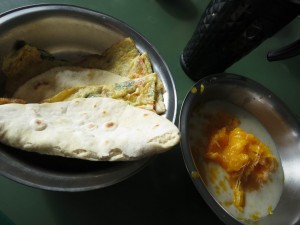 Mahayana Breakfast with Pleasure at Kopan Monastery, Nepal Mahayana Breakfast with Pleasure at Kopan Monastery, Nepal
