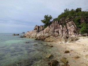 Secluded natural Beach, Koh Phangan, Thailand Secluded natural Beach, Koh Phangan, Thailand