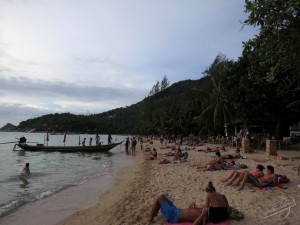 Busier Beach on Koh Tao Island in Thailand Busier Beach on Koh Tao Island in Thailand