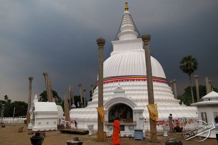 Thuparama Dagoba in UNESCO Anuradhapura, Sri Lanka Thuparama Dagoba in UNESCO Anuradhapura, Sri Lanka