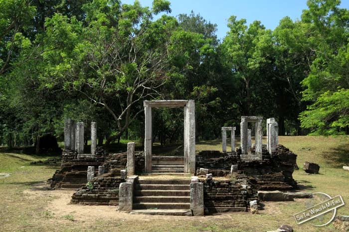 UNESCO Temple of the Sacred Tooth Relic Ruin in Anuradhapura, Sri Lanka UNESCO Temple of the Sacred Tooth Relic Ruin in Anuradhapura, Sri Lanka