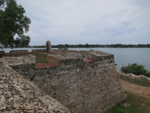 Bastion of the Dutch Fort in Batticaloa, Sri Lanka Bastion of the Dutch Fort in Batticaloa, Sri Lanka