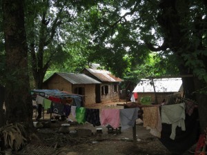 Local bamboo Village by Amarapura, Myanmar Local bamboo Village by Amarapura, Myanmar