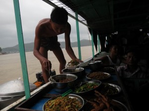 Ayeyarwady River Food Service Buffet in Myanmar Ayeyarwady River Food Service Buffet in Myanmar