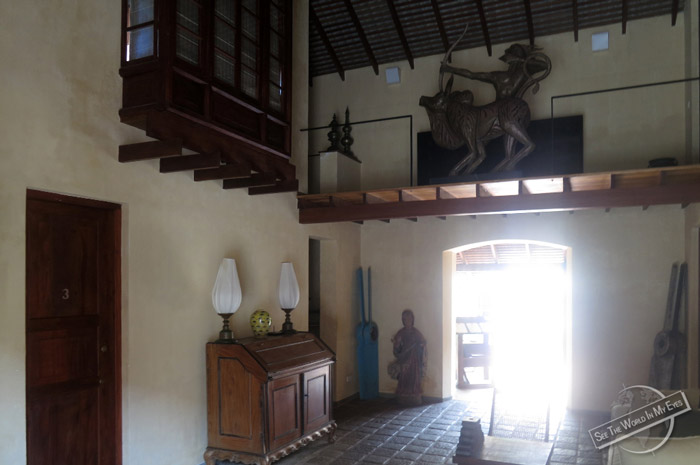 Open Dutch Colonial House in Galle Fort, Sri Lanka Open Dutch Colonial House in Galle Fort, Sri Lanka