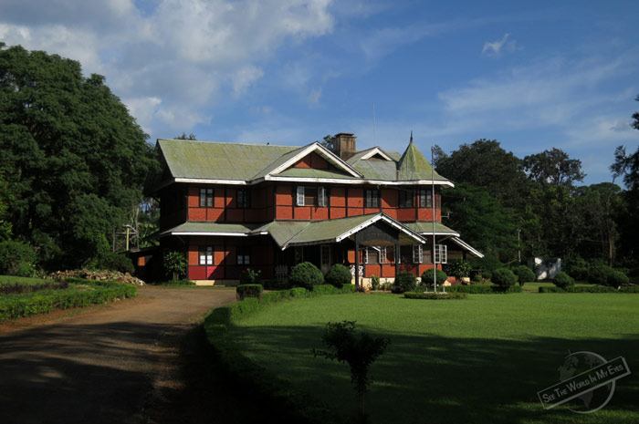 British built Red-Brick Croxton Hotel in Pyin Oo Lwin, Myanmar