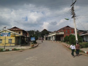 Vaguely Colonial Houses in Kalaw, Myanmar Vaguely Colonial Houses in Kalaw, Myanmar