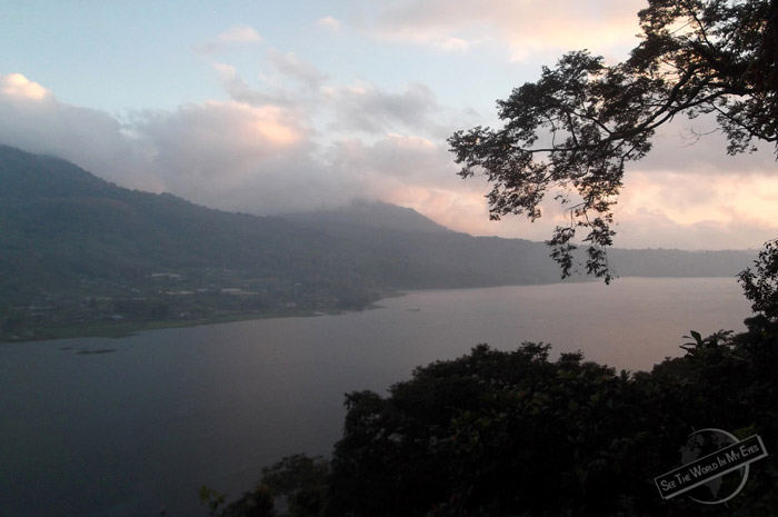 Volcano Lake on the Way to Munduk on Bali, Indonesia Volcano Lake on the Way to Munduk on Bali, Indonesia