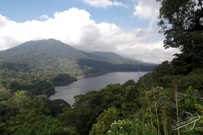 Volcanic Lake Danau Tamblingan and Volcano Gunung Lesung on Bali, Indonesia Volcanic Lake Danau Tamblingan and Volcano Gunung Lesung on Bali, Indonesia
