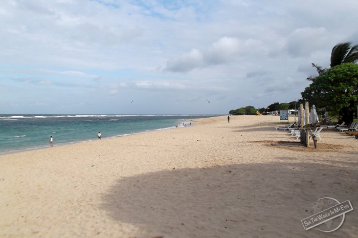 White Sand of Sri Lanka Beach on Bukit Peninsula, Bali, Indonesia White Sand of Sri Lanka Beach on Bukit Peninsula, Bali, Indonesia