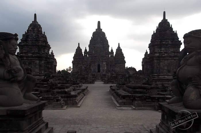 Buddhist UNESCO temple Candi Sewu of Prambanan on Java, Indonesia Buddhist UNESCO temple Candi Sewu of Prambanan on Java, Indonesia