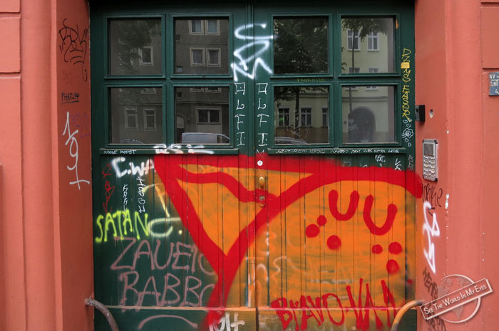 Doorway Art of Renovated Building in Berlin Mitte Doorway Art of Renovated Building in Berlin Mitte