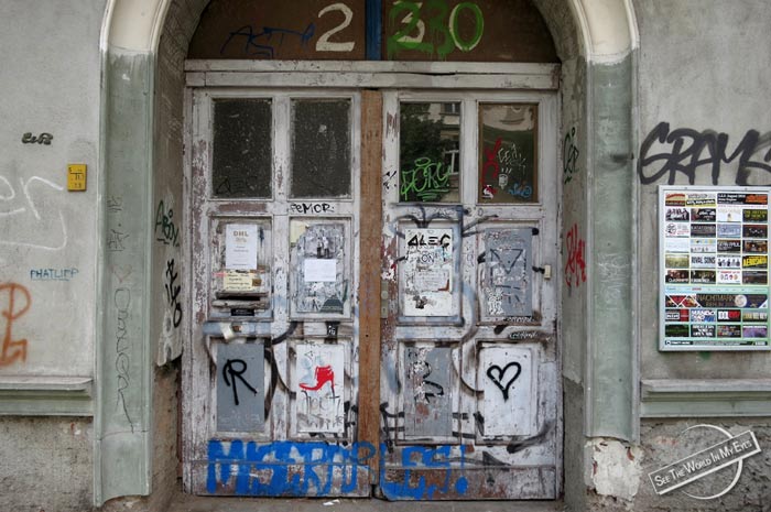 Original Doorway of a Building in Torstrassse, Berlin Mitte Original Doorway of a Building in Torstrassse, Berlin Mitte