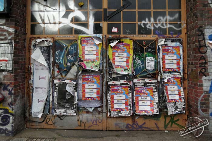 Industrial Doorway Art by Puschkinallee in Berlin Treptow Industrial Doorway Art by Puschkinallee in Berlin Treptow