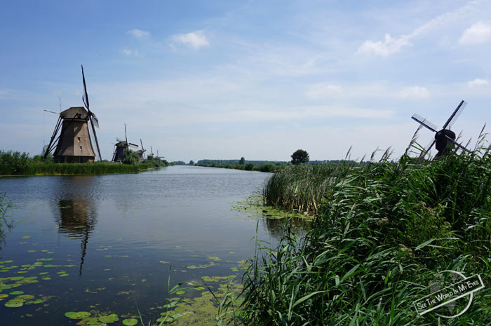 Great Dutch Water Windmills of Kinderdijk, Netherlands