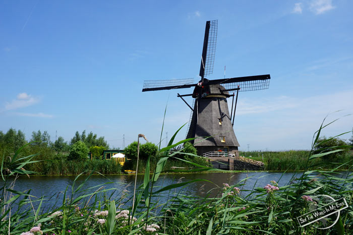 Privately Owned UNESCO Windmill of Kinderdijk in the Netherlands