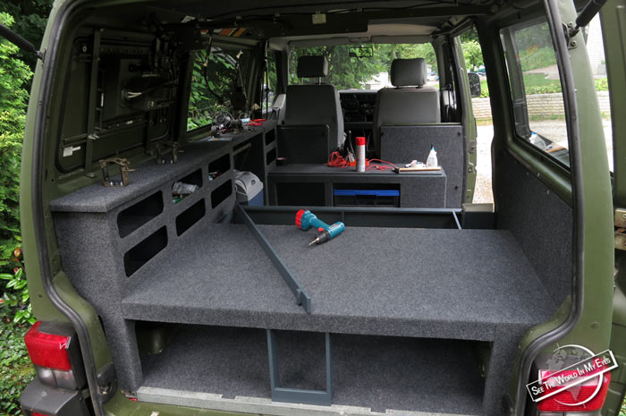 Homemade Campervan Conversion of a VW T4 - SeeTheWorldInMyEyes